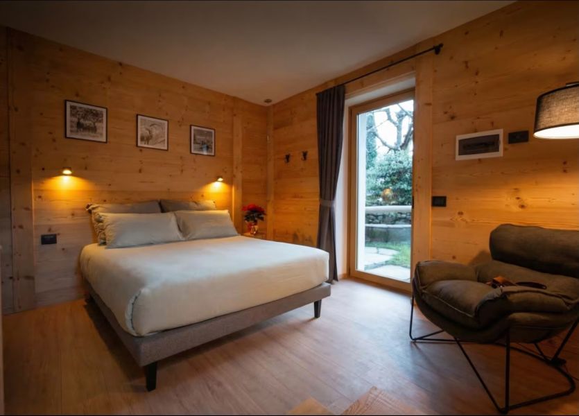 Baita Croz camera da letto